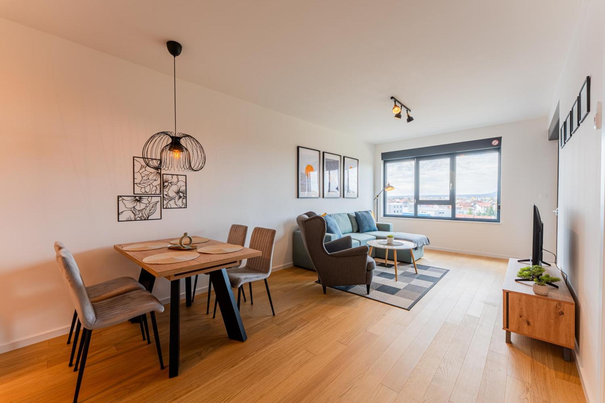Apartman Flex Selfcheckins 142 - - Bedroom - Garage - Loggia Zagreb